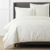 The Company Store Egyptian Cotton Premium Smooth Sateen Duvet Cover In White