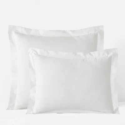 The Company Store Egyptian Cotton Premium Smooth Sateen Sham In White