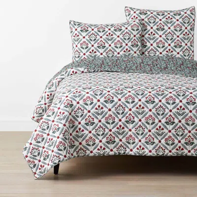 The Company Store Elderberry Reversible Quilt In Multi