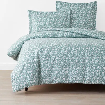The Company Store Ellary Classic Cool Cotton Percale Duvet Cover