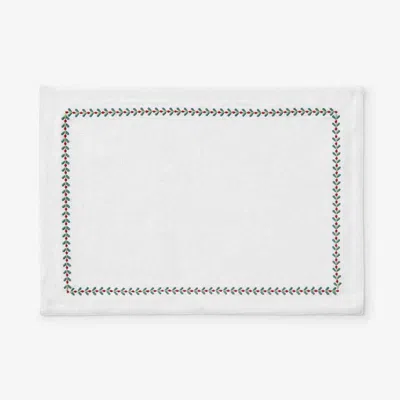 The Company Store Embroidered Novelty Placemats, Set Of 4 In Multi