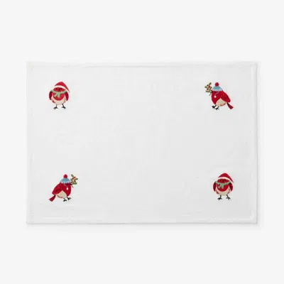 The Company Store Embroidered Novelty Placemats, Set Of 4 In Multi