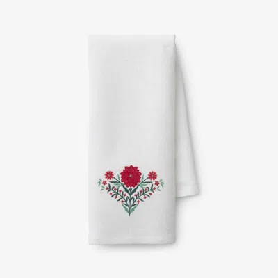 The Company Store Embroidered Novelty Tea Towel In Multi