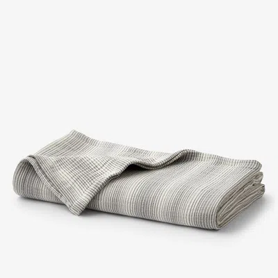 The Company Store Emmeline Gauze Blanket In Gray