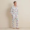 The Company Store Family Flannel Men's Button-down Pajama Set In Multi