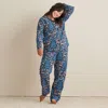 The Company Store Family Flannel Women's Button-down Pajama Set In Multi