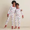The Company Store Family Printed Peruvian Cotton Kid's Pajama Set In Multi