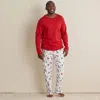 The Company Store Family Printed Peruvian Cotton Men's Pajama Set In Multi