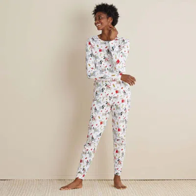 The Company Store Family Printed Peruvian Cotton Women's Pajama Set In Multi