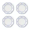 The Company Store Faux Bamboo Border Melamine Salad Plates, Set Of 4