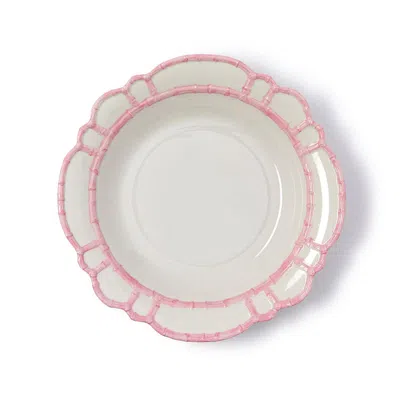 The Company Store Faux Bamboo Border Melamine Serving Bowl