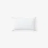 The Company Store Feather And Down Lumbar Pillow Insert In White