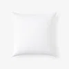 The Company Store Feather And Down Square Pillow Insert In White
