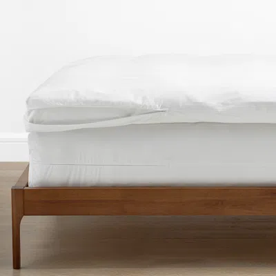 The Company Store Featherbed Protector In White