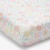 The Company Store Floral Dream Classic Cool Organic Cotton Percale Fitted Crib Sheet