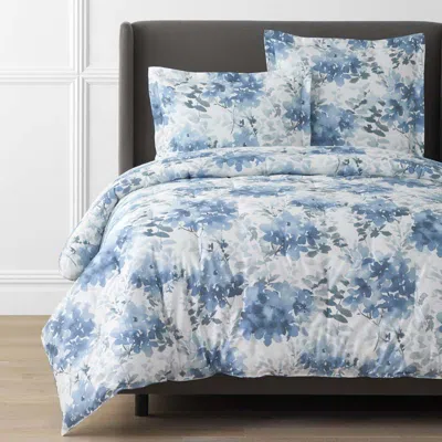 The Company Store Floral Grove Premium Smooth Wrinkle-free Sateen Comforter In Multi