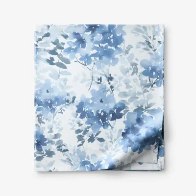 The Company Store Floral Grove Premium Smooth Wrinkle-free Sateen Flat Bed Sheet In Multi