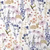 The Company Store Florence Wallpaper In Purple/white