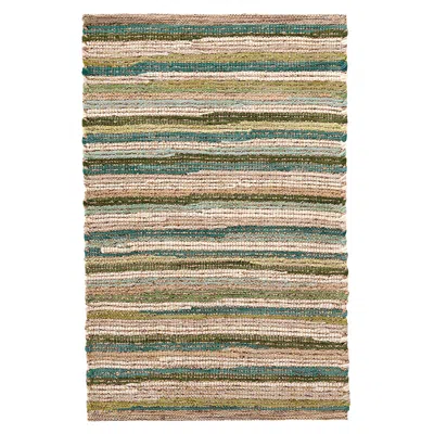 The Company Store Francisco Green Handwoven Cotton Rug