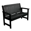 The Company Store Garden Bench In Black