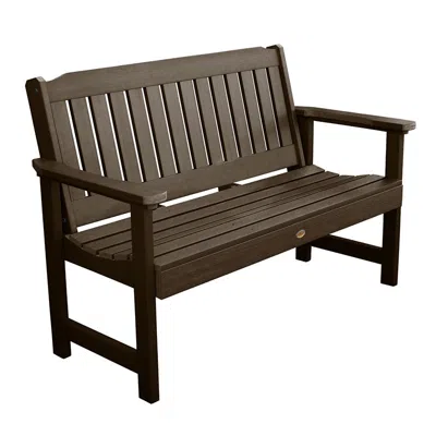 The Company Store Garden Bench In Brown