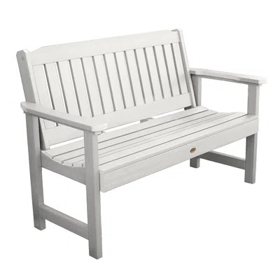 The Company Store Garden Bench In White