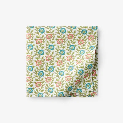 The Company Store Garden Floral Cotton Napkins, Set Of 4