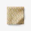 The Company Store Garden Floral Cotton Napkins, Set Of 4 In Yellow