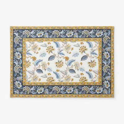 The Company Store Garden Floral Cotton Placemats, Set Of 4 In Multi