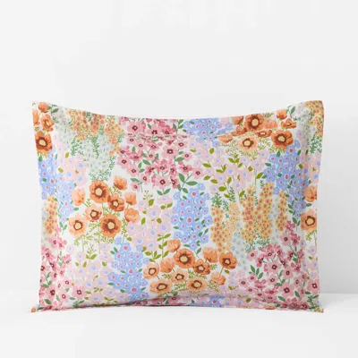 The Company Store Garden Jubilee Classic Cool Cotton Percale Sham