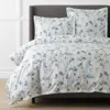 The Company Store Garden Leaf Premium Smooth Wrinkle-free Sateen Duvet Cover In Multi
