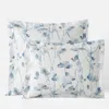 The Company Store Garden Leaf Premium Smooth Wrinkle-free Sateen Sham In Multi