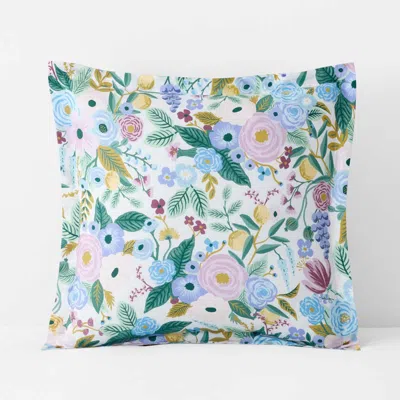 The Company Store Garden Party Classic Cool Cotton Percale Sham In Multi