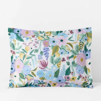 The Company Store Garden Party Classic Cool Cotton Percale Sham In Multi