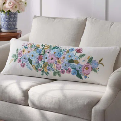 The Company Store Garden Party Decorative Lumbar Pillow Cover