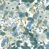 The Company Store Garden Party Removable Wallpaper In Blue/gray/green