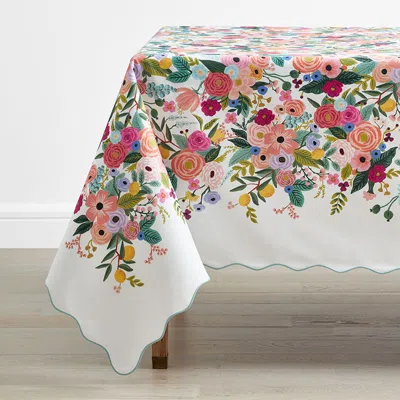 The Company Store Garden Party Tablecloth In Pink