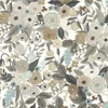 The Company Store Garden Party Traditional Wallpaper In Beige/brown/gray