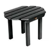The Company Store Garden Side Table In Black