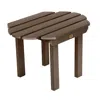 The Company Store Garden Side Table In Brown