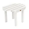 The Company Store Garden Side Table In White
