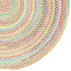 The Company Store Garden Stripe Reversible Braided Cotton Rug, Size 7ftround |