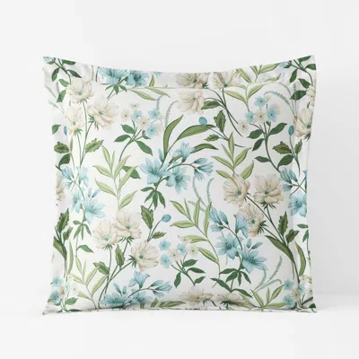 The Company Store Gardenia Mist Premium Smooth Wrinkle-free Sateen Sham In Multi