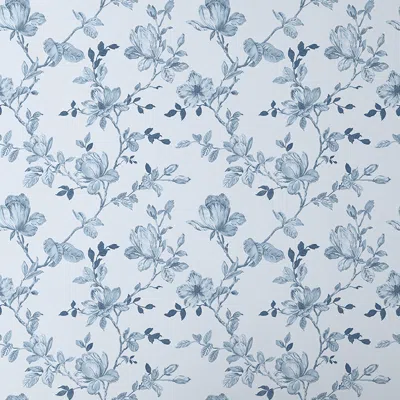 The Company Store Garrett Wallpaper In Blue