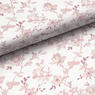 The Company Store Garrett Wallpaper In Light Pink