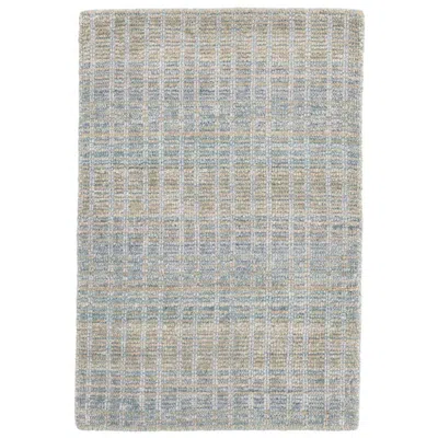 The Company Store Geneva Handwoven Cotton Rayon Rug In Blue
