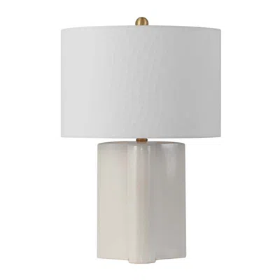 The Company Store Geometric Ceramic Table Lamp