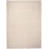 The Company Store Geometric Hand Tufted Wool Rug In Ivory