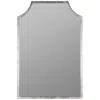 The Company Store Gilded Arched Frame Wall Mirror In Gray