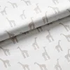 The Company Store Giraffe Wallpaper In Beige/white
